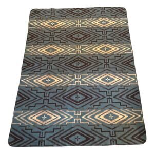 Pendleton Reversible Jacquard Classic Throw Sunset Cross Balsam Blanket Fleece